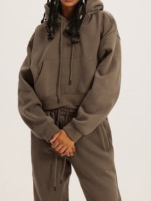 Sweatshirts&Hoodies Two-piece Sweatpants With Pockets