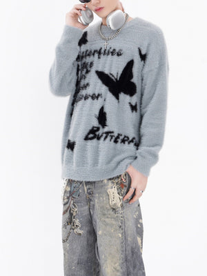 Butterfly Leisure Knitted Sweaters