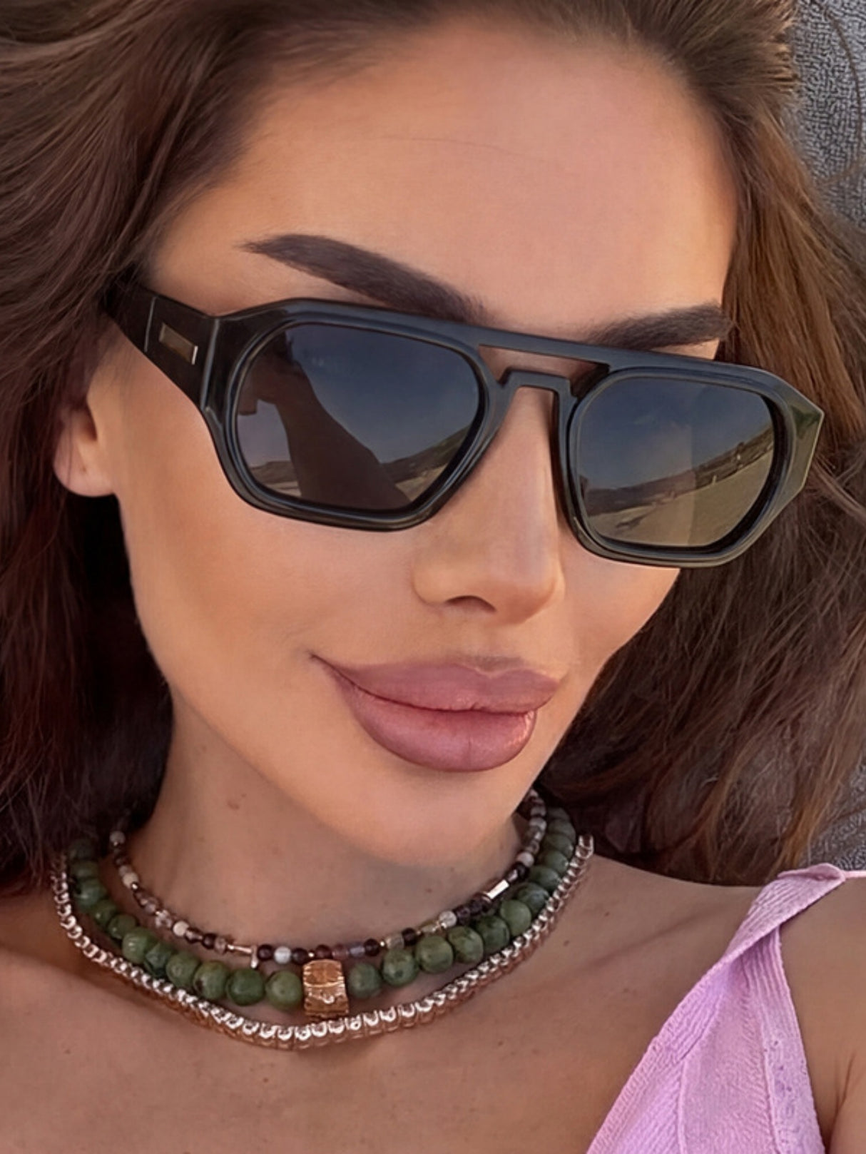 Full-frame Square Sunglasses