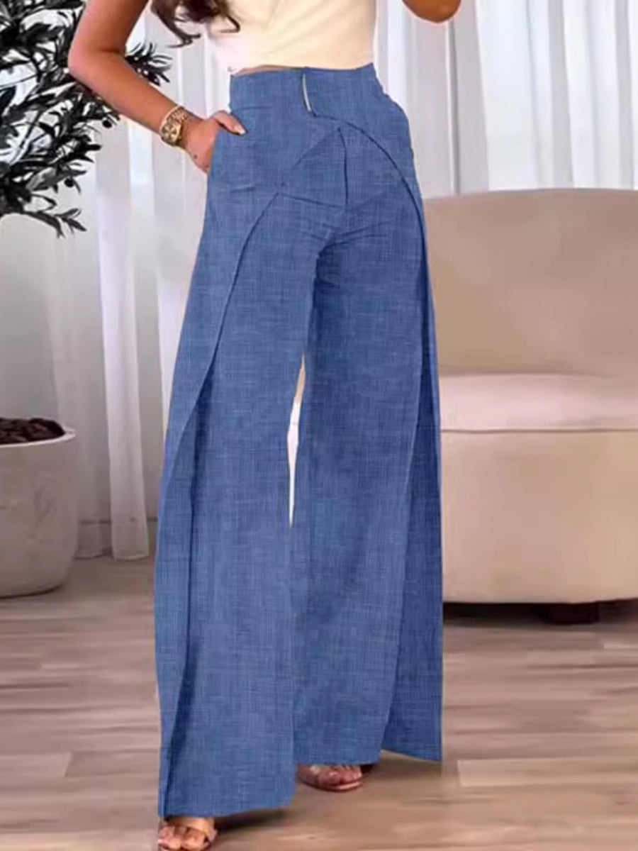 Staggered Design Leisure Commuting Versatile Pants