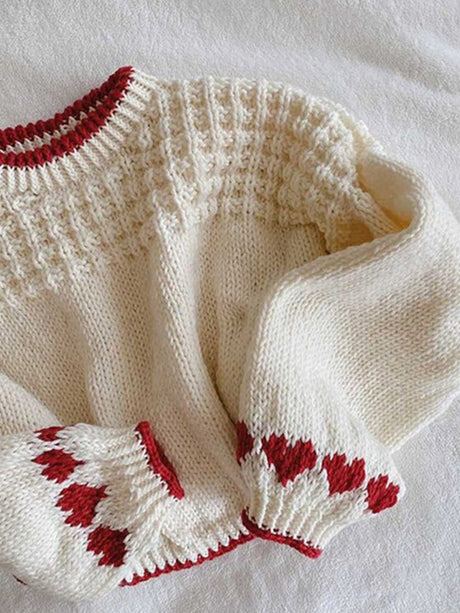 Lazy style Love Crew Neck Sweaters