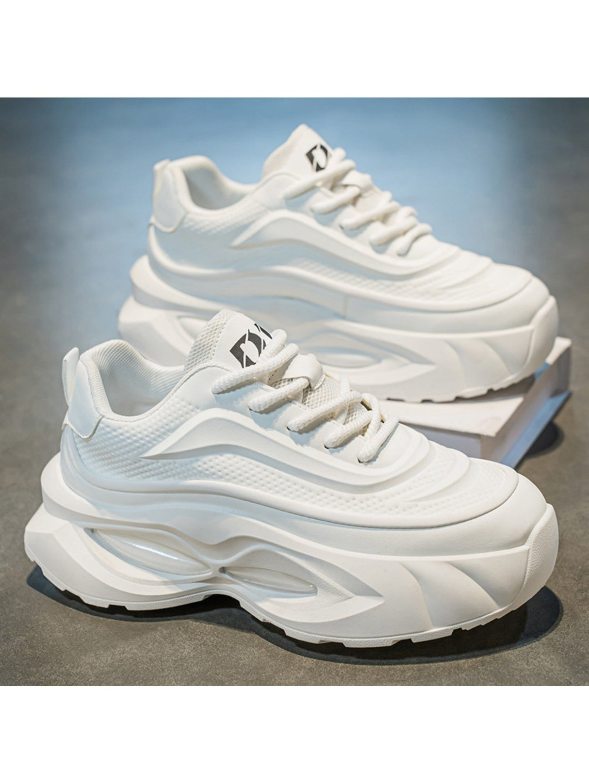 Liber Four Seasons Colorblock Thick-soled Men's Casual Sports Shoes