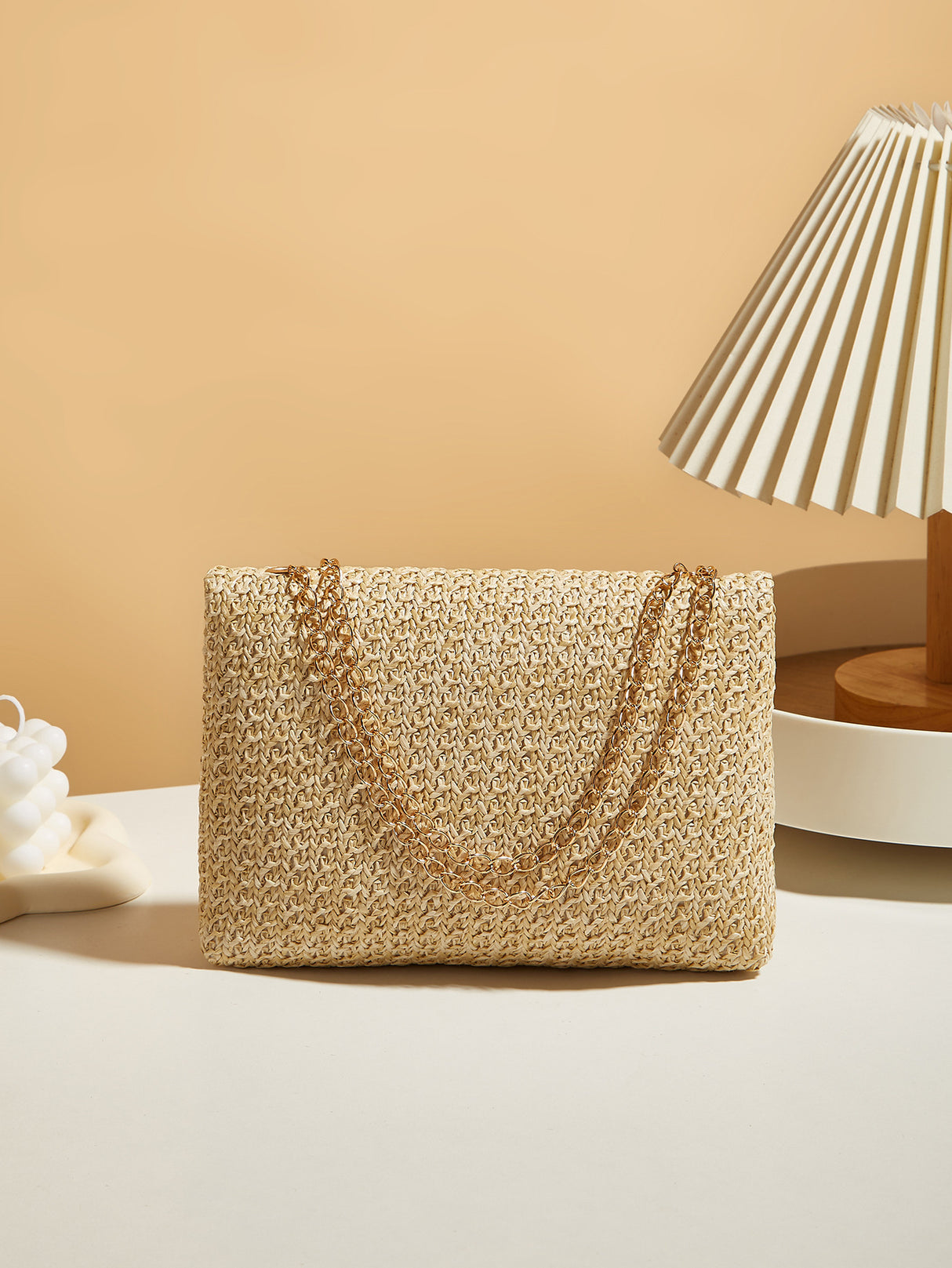 Vacation Straw Crossbody Bag