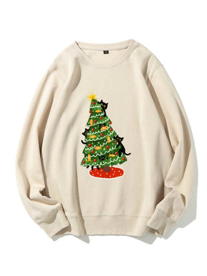 Christmas Printed Sweatshirt