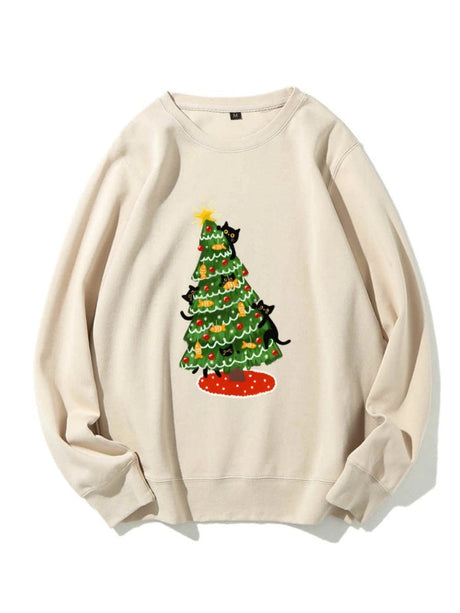 Christmas Printed Sweatshirt