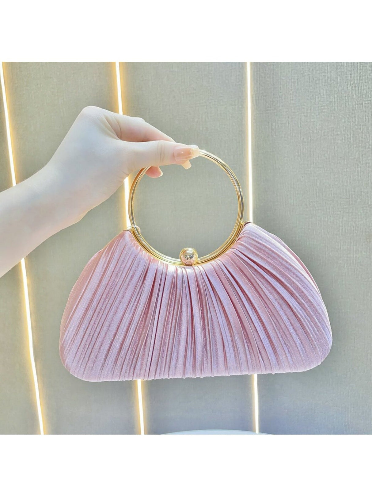 Liber Four Seasons ACC Pleated Box Bag