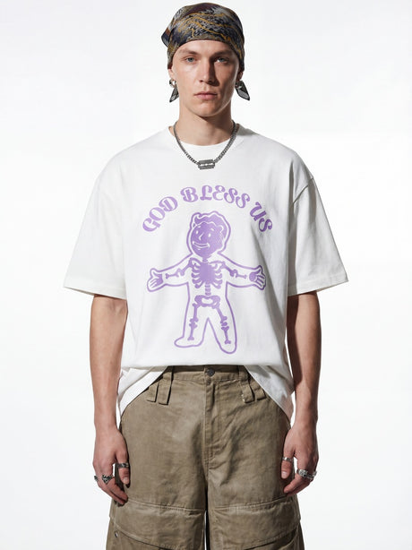 Printed Loose-fit T-shirts