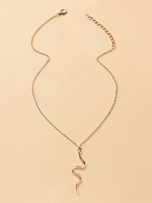 Snake Pendant Necklace