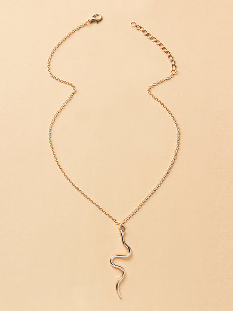 Snake Pendant Necklace