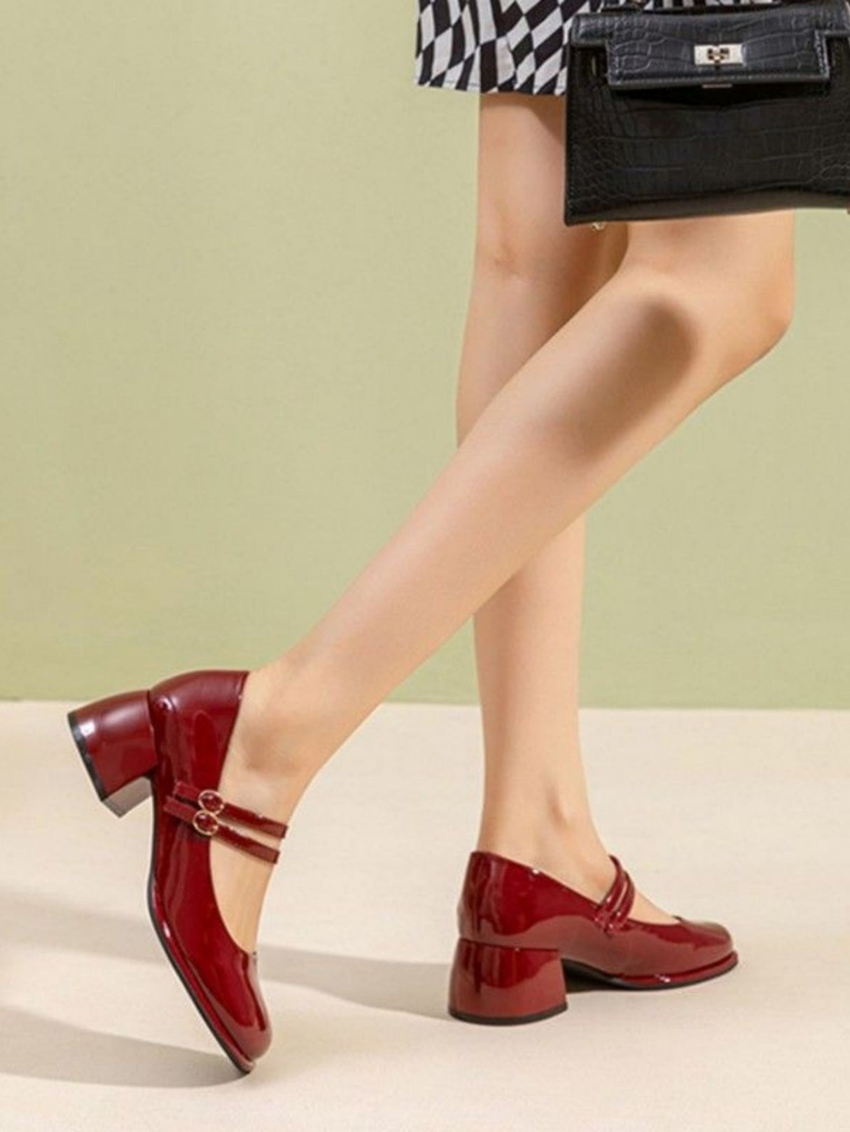 Chunky Mary Jane Shoes