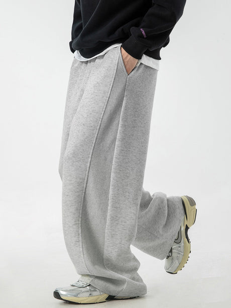 Liber Autumn Men's None Solid Color Pants