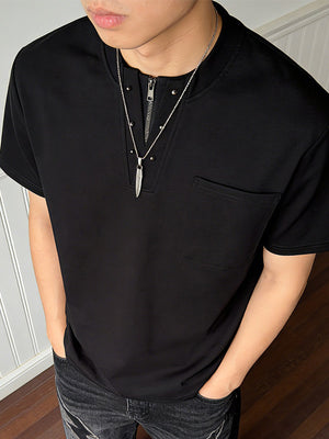 Cleanfit Minimalism Solid Color T-shirts