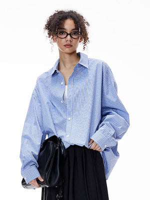 Liber Autumn Neutral wear Deconstructed tailoring Plaid Shirts