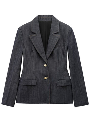 Waist-cinching Suit Jacket