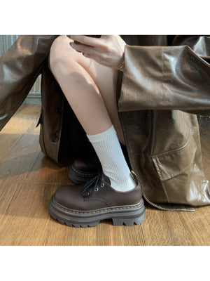 Liber Spring and autumn women's thick-soled flat shoes