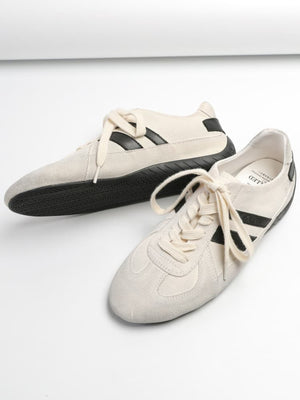 Casual, Stylish, Retro, And Sophisticated Thin-soled Shoes Distressed Couple Racing Shoes