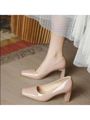Liber Spring and autumn women's high heels