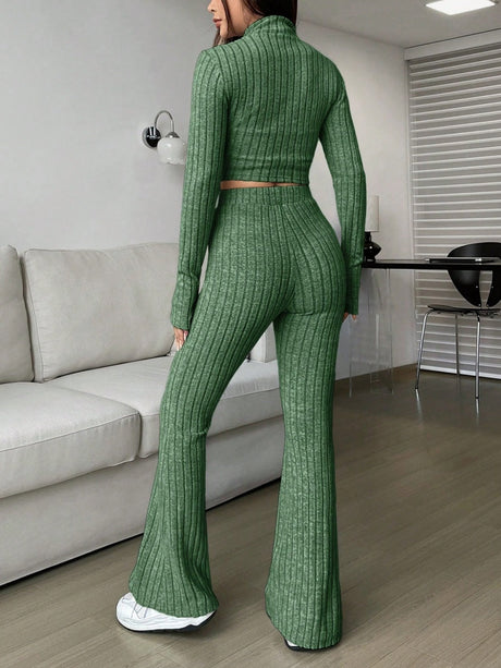 Liber Autumn Women's Zipper 2-piece Sets
