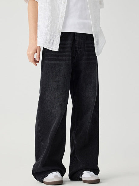 Liber Summer Men's Pocket decoration Jeans