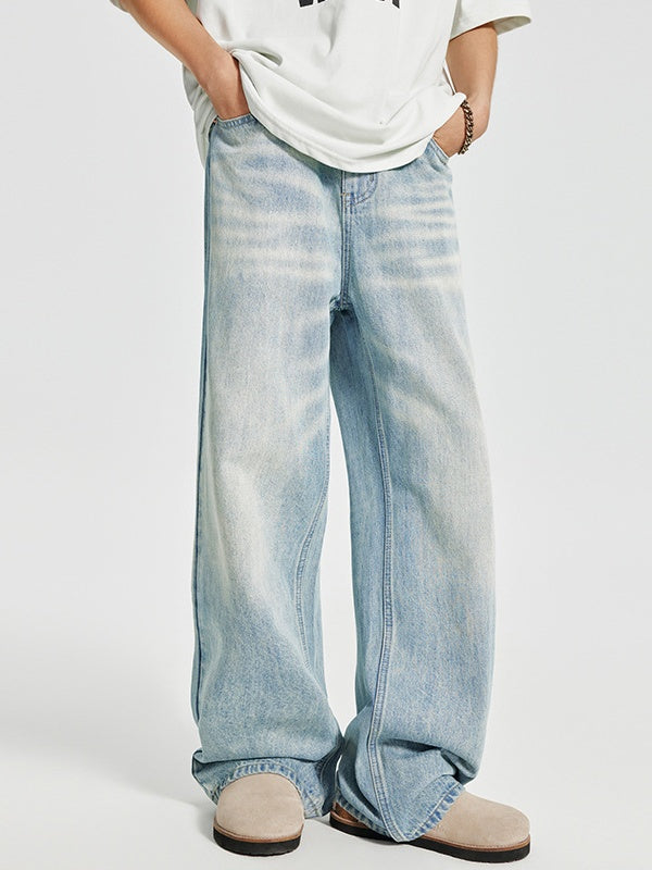 Liber Summer Men's Pocket decoration Jeans