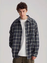 Plaid Loose Long-sleeved Shirt