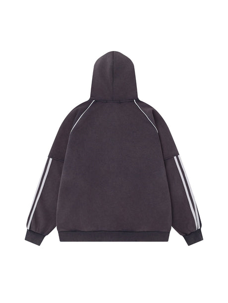 Liber Autumn Neutral wear Embroidery Letter Sweatshirts&Hoodies
