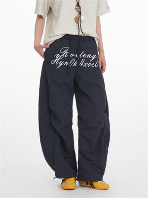 Liber Summer Women's Printed Letter Pants