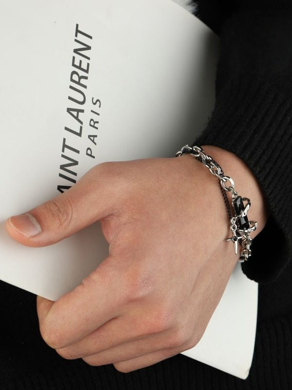 Black Diamond Simple Bracelet