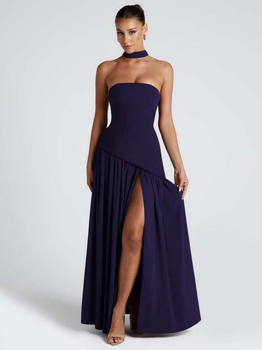 Liber Spring Women's Solid Color Solid Color Maxi Dresses