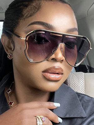 Oversized Aviator Sunglasses