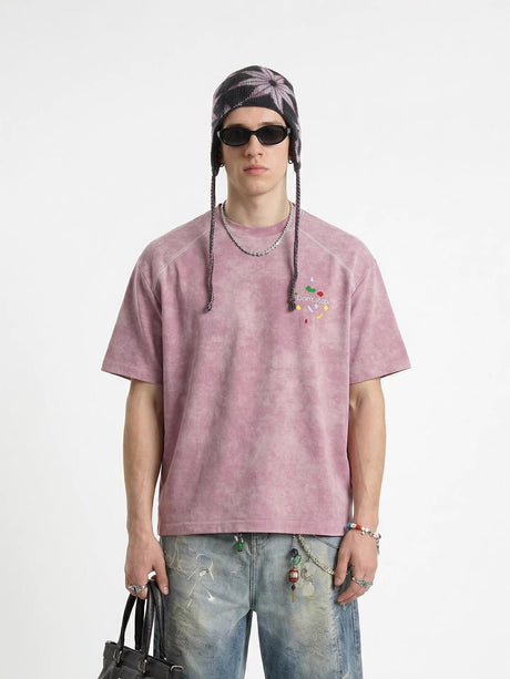 Snowflake Rock Climbing Printed T-shirts