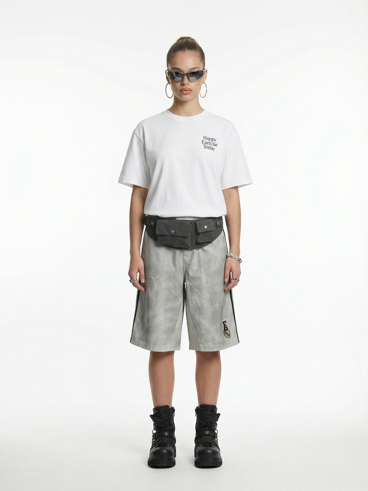 Imitation Embroidery Printed T-shirts