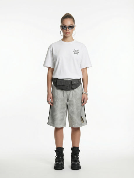 Imitation Embroidery Printed T-shirts