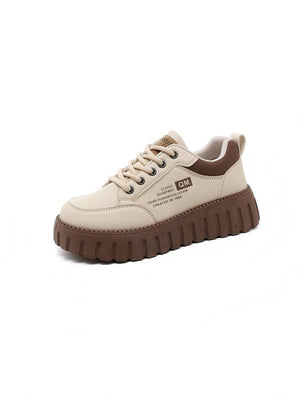 Colorblock Thick-Sole Women's Casual Sneakers
