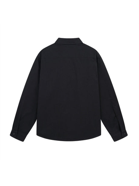 Liber Autumn Neutral wear Printed Letter Shirts