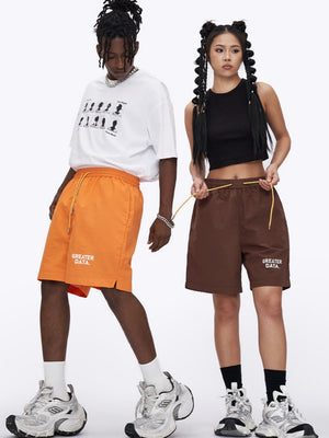 Quick-drying Loose-fit Five Points Shorts
