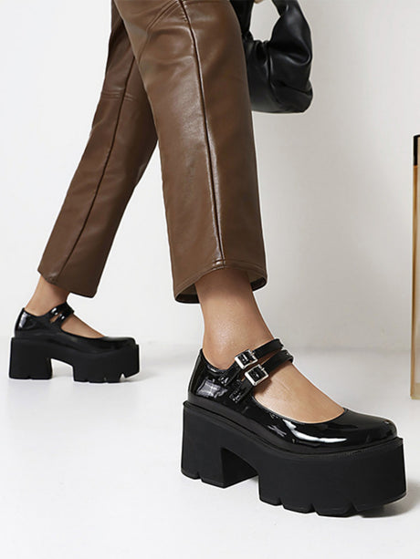 Platform Mary Janes