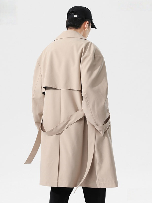 Double-breasted Mid-length Trench Coats