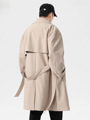 Double-breasted Mid-length Trench Coats