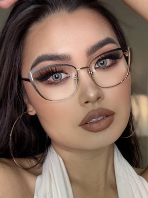 Full-frame Butterfly-shaped Fashion Glasses
