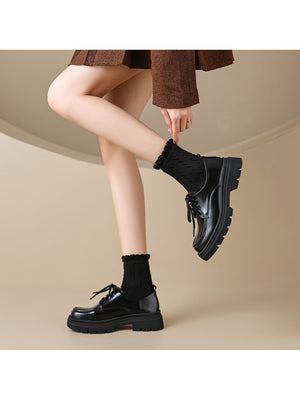 Liber Spring and autumn women's thick-soled flat shoes