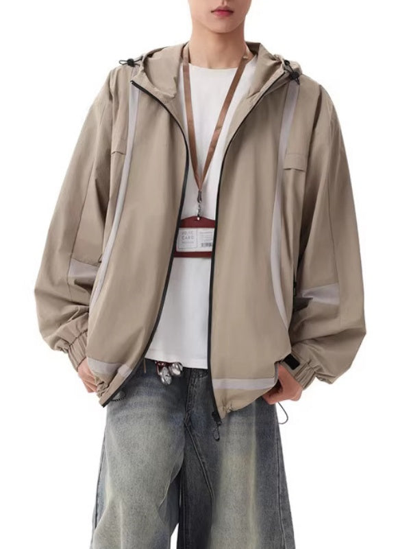 Vestes à capuche et fermeture éclair Cleanfit Patchwork