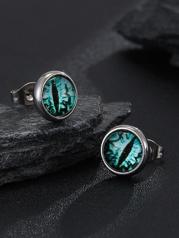 Boucles d'oreilles œil maléfique