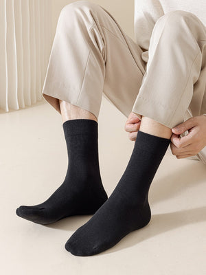 Four Seasons Antibacterial Breathable Anti-odor Medium Tube Socks