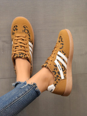 Retro Color-blocked German Training Shoes And Sneakers