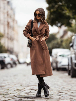 Long Woolen Coat