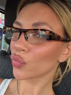 Full-frame Square Fashion Glasses