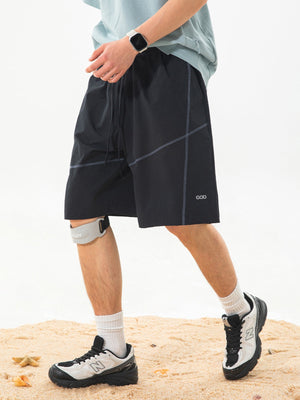 Lightweight Reflective Five Points Beach Shorts