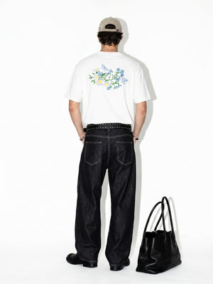 Butterfly Floral Printed T-shirts