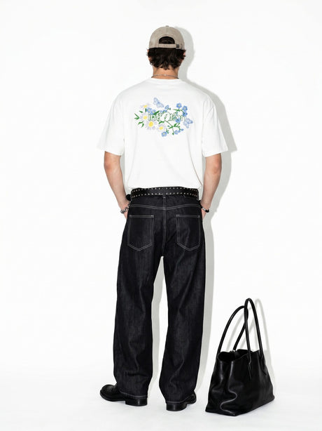 Butterfly Floral Printed T-shirts